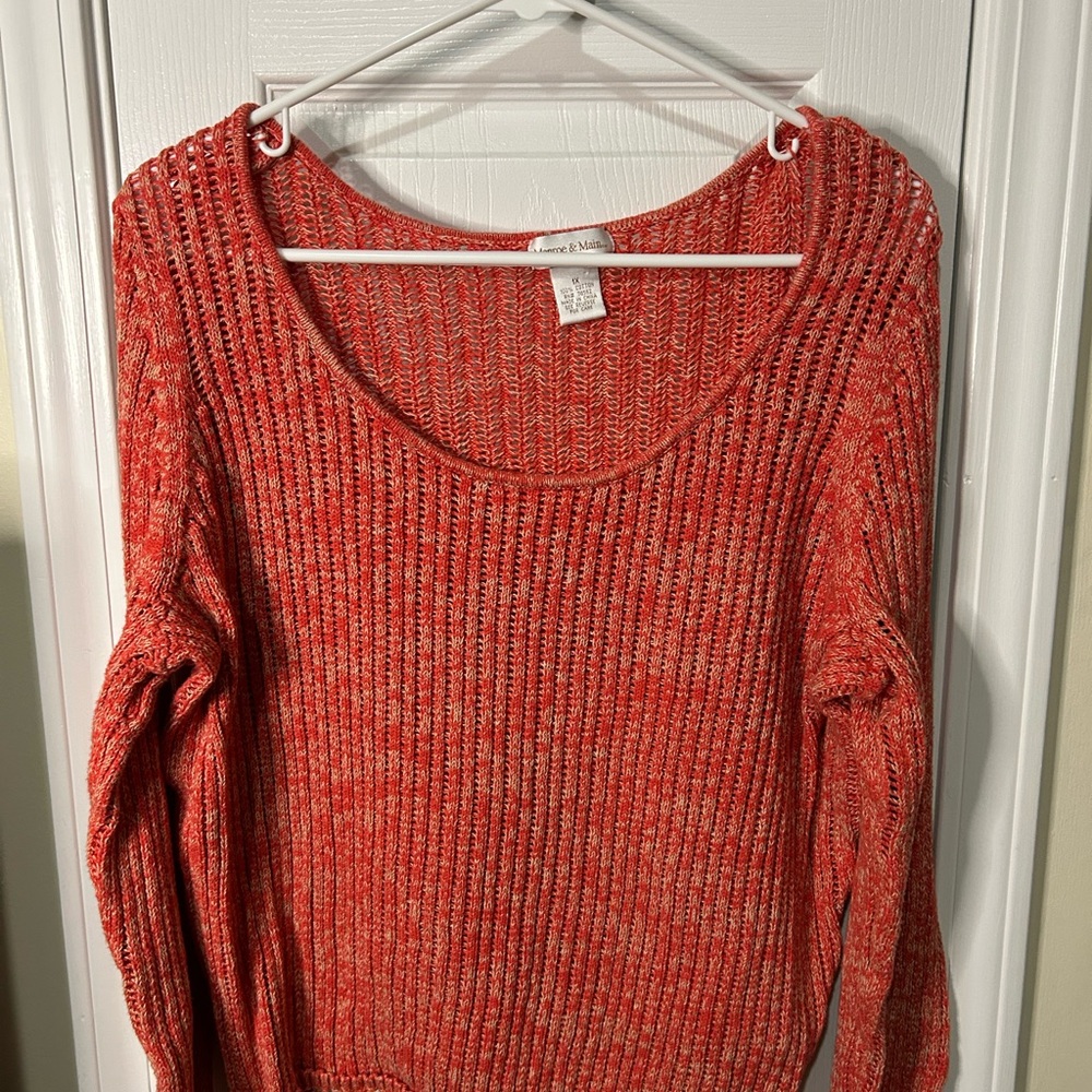 Women's Red Sweater